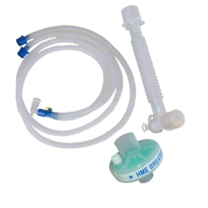 Disposable Adult 2 limb Circuit with Bacteria, HME Filter & Catheter Mount